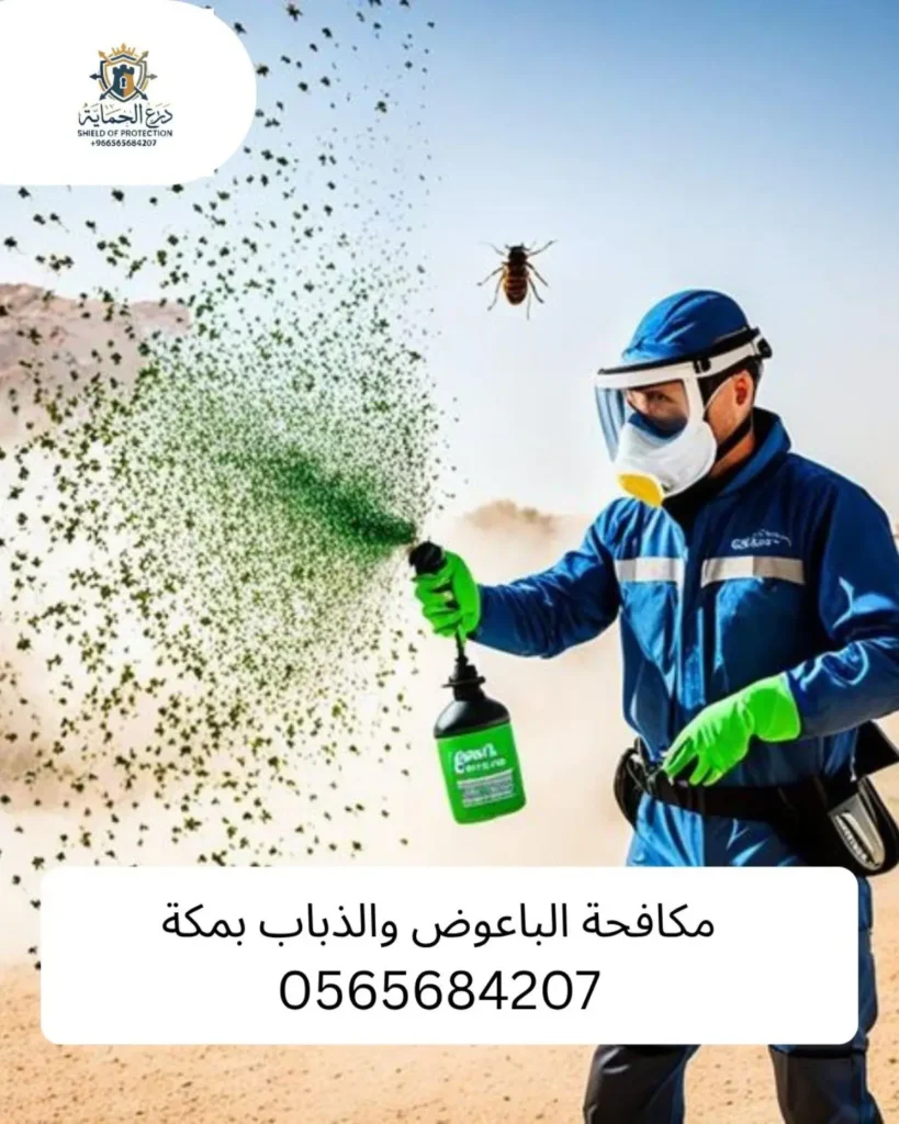 مكافحة الباعوض والذباب بمكة