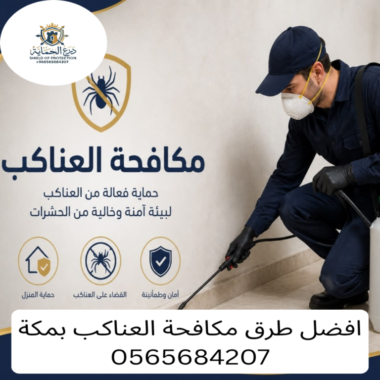مكافحة العناكب بمكة